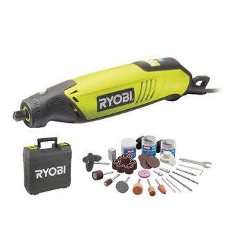 Гравер RYOBI EHT150V (чемодан с набором)